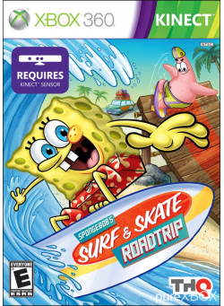 SpongeBob Squarepants: Surf&Skate Roadtrip для Kinect (Xbox 360)